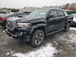 Salvage cars for sale at Exeter, RI auction: 2019 Toyota Tacoma Double Cab