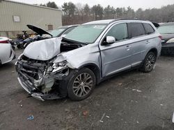 Salvage cars for sale from Copart Exeter, RI: 2016 Mitsubishi Outlander SE