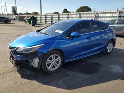 Salvage cars for sale at Miami, FL auction: 2017 Chevrolet Cruze LT