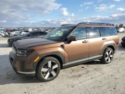 Salvage cars for sale at Sikeston, MO auction: 2024 Hyundai Santa FE Limited