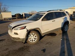 Jeep salvage cars for sale: 2017 Jeep Cherokee Sport