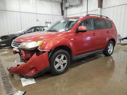 Salvage cars for sale at Franklin, WI auction: 2009 Mitsubishi Outlander ES