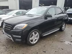 Salvage cars for sale at Montgomery, AL auction: 2014 Mercedes-Benz ML 350