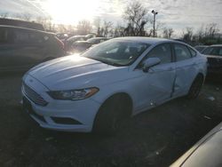 Salvage cars for sale at Baltimore, MD auction: 2017 Ford Fusion SE