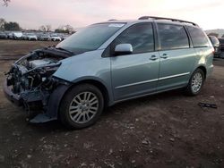 Salvage cars for sale at San Martin, CA auction: 2010 Toyota Sienna XLE