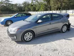 Salvage cars for sale at Fort Pierce, FL auction: 2019 Hyundai Elantra SE