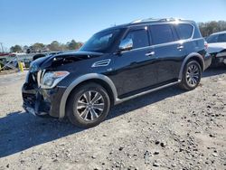 Salvage cars for sale at Montgomery, AL auction: 2018 Nissan Armada SV