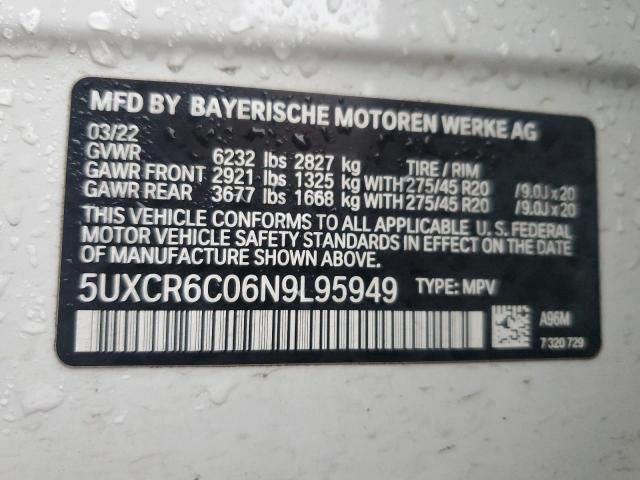 2022 BMW X5 XDRIVE40I