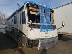 Salvage trucks for sale at Woodburn, OR auction: 2001 Freightliner Chassis X Line Motor Home