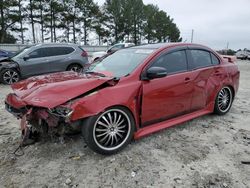 Salvage cars for sale at Loganville, GA auction: 2017 Mitsubishi Lancer ES