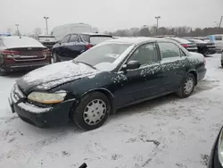 Salvage cars for sale at Indianapolis, IN auction: 2001 Honda Accord LX