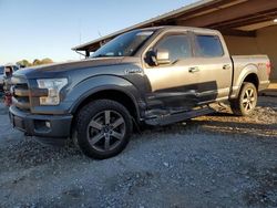 Salvage cars for sale from Copart Tanner, AL: 2015 Ford F150 Supercrew