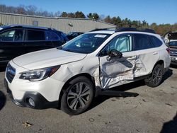 Salvage cars for sale at Exeter, RI auction: 2019 Subaru Outback 2.5I Limited