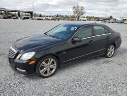 Salvage cars for sale at Riverview, FL auction: 2012 Mercedes-Benz E 350 4matic