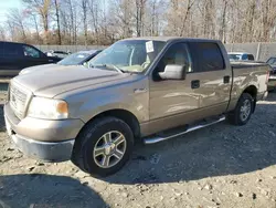 Salvage cars for sale from Copart Waldorf, MD: 2005 Ford F150 Supercrew