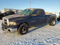 Salvage trucks for sale at Bismarck, ND auction: 2005 Dodge RAM 3500 ST