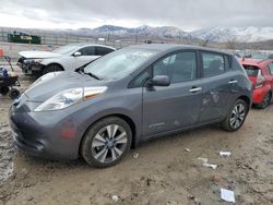 Salvage cars for sale at Magna, UT auction: 2013 Nissan Leaf S