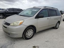 Toyota Sienna ce salvage cars for sale: 2004 Toyota Sienna CE