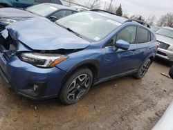 Vehiculos salvage en venta de Copart Lansing, MI: 2018 Subaru Crosstrek Limited