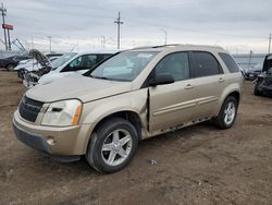 Chevrolet salvage cars for sale: 2005 Chevrolet Equinox LT