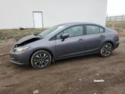 Honda Civic ex salvage cars for sale: 2014 Honda Civic EX