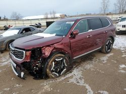 KIA salvage cars for sale: 2024 KIA Telluride S