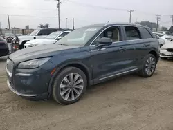 Salvage cars for sale at Los Angeles, CA auction: 2021 Lincoln Corsair Reserve