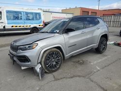 Jeep salvage cars for sale: 2024 Jeep Compass Limited