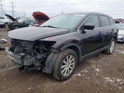 Salvage cars for sale at Elgin, IL auction: 2008 Mazda CX-9