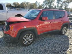 Salvage SUVs for sale at auction: 2017 Jeep Renegade Latitude