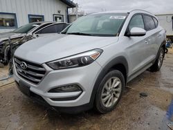 Salvage cars for sale at Pekin, IL auction: 2017 Hyundai Tucson Limited