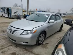 Salvage cars for sale at Pekin, IL auction: 2008 Toyota Camry CE