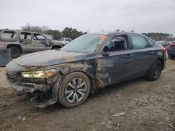 Salvage cars for sale at Hampton, VA auction: 2022 Honda Civic LX