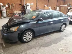 Salvage cars for sale at Ebensburg, PA auction: 2014 Nissan Sentra S