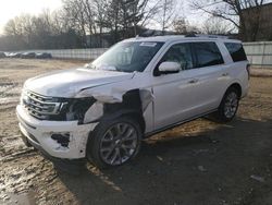 Salvage cars for sale at North Billerica, MA auction: 2018 Ford Expedition Limited