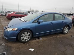 Salvage cars for sale at Woodhaven, MI auction: 2009 Honda Civic LX