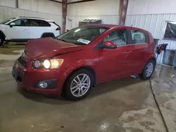 Salvage cars for sale at Haslet, TX auction: 2013 Chevrolet Sonic LT