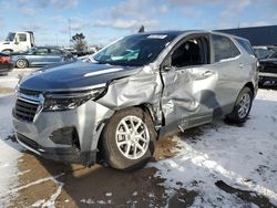 Salvage cars for sale at Woodhaven, MI auction: 2024 Chevrolet Equinox LT