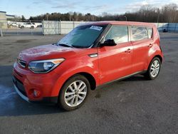 Salvage cars for sale from Copart Assonet, MA: 2019 KIA Soul +