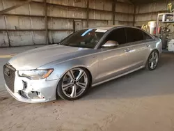 Salvage cars for sale at Phoenix, AZ auction: 2013 Audi S6