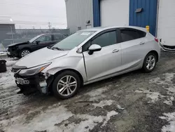 Salvage cars for sale at Elmsdale, NS auction: 2017 Chevrolet Cruze LT