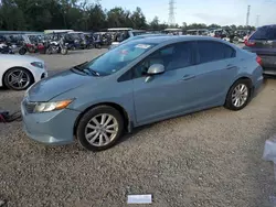 2012 Honda Civic EX en venta en Riverview, FL