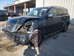 Salvage cars for sale at Riverview, FL auction: 2018 Nissan Armada Platinum