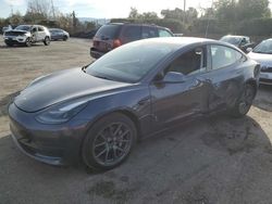 Tesla salvage cars for sale: 2023 Tesla Model 3