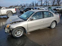 Salvage cars for sale at Bridgeton, MO auction: 2001 Honda Civic EX