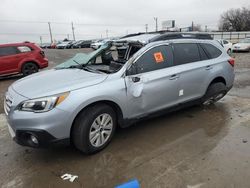 Salvage cars for sale from Copart Oklahoma City, OK: 2015 Subaru Outback 2.5I Premium