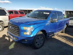 Salvage cars for sale at Brighton, CO auction: 2016 Ford F150 Supercrew