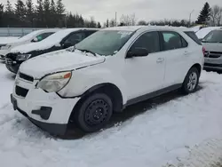 Salvage cars for sale at Bowmanville, ON auction: 2011 Chevrolet Equinox LS