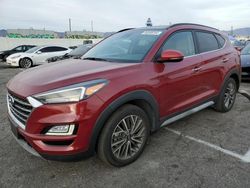 Hyundai Tucson Vehiculos salvage en venta: 2021 Hyundai Tucson Limited