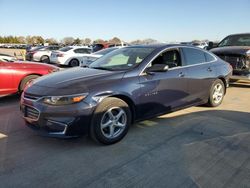 Chevrolet Malibu ls salvage cars for sale: 2018 Chevrolet Malibu LS